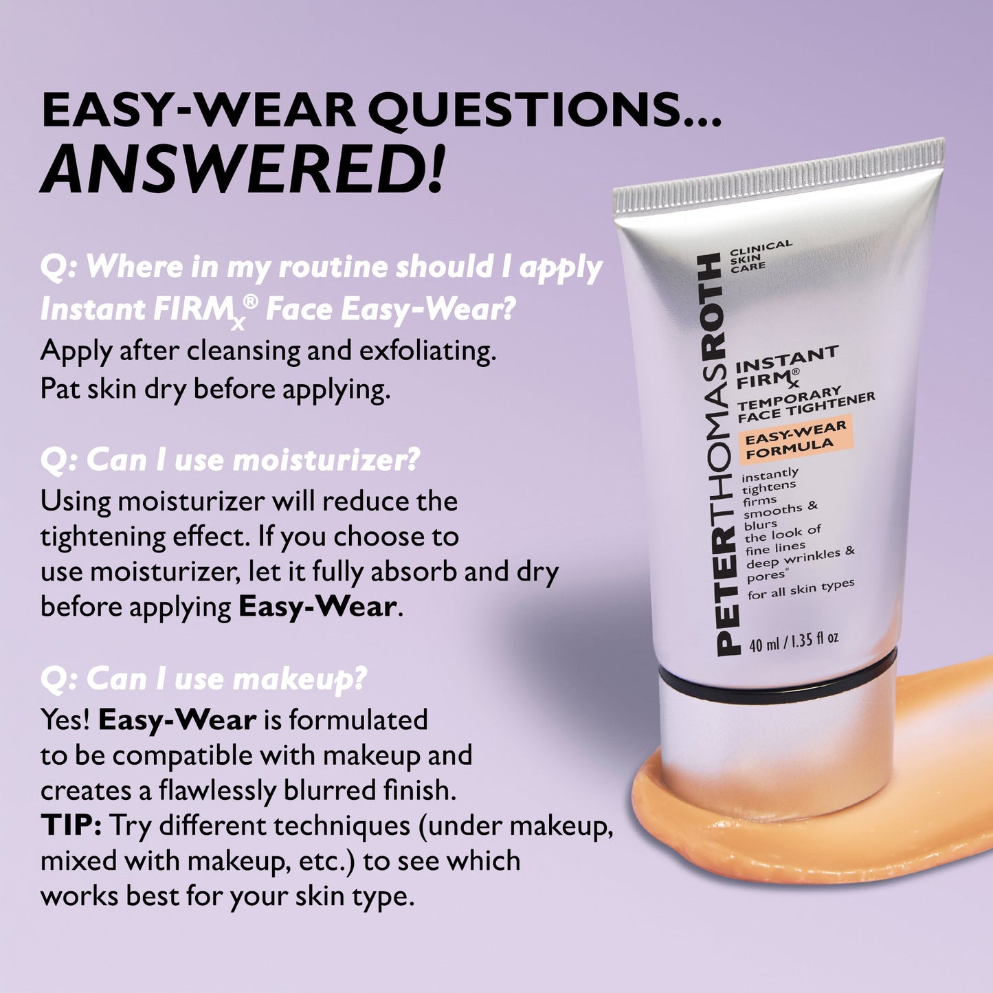 Instant FIRMx® Temporary Face Tightener Easy-Wear Formula